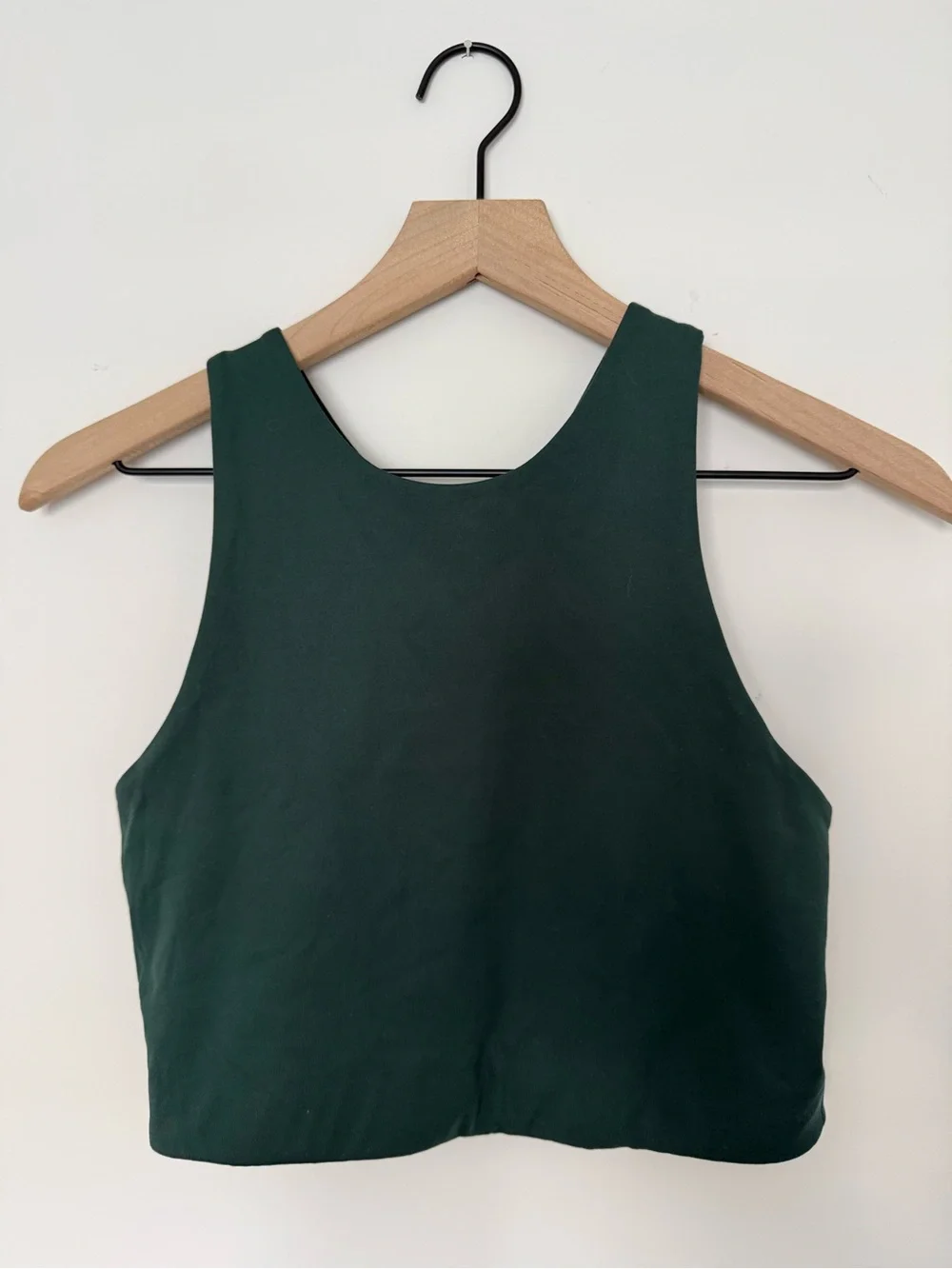 Dark Green Girlfriend Collective Bra Tank